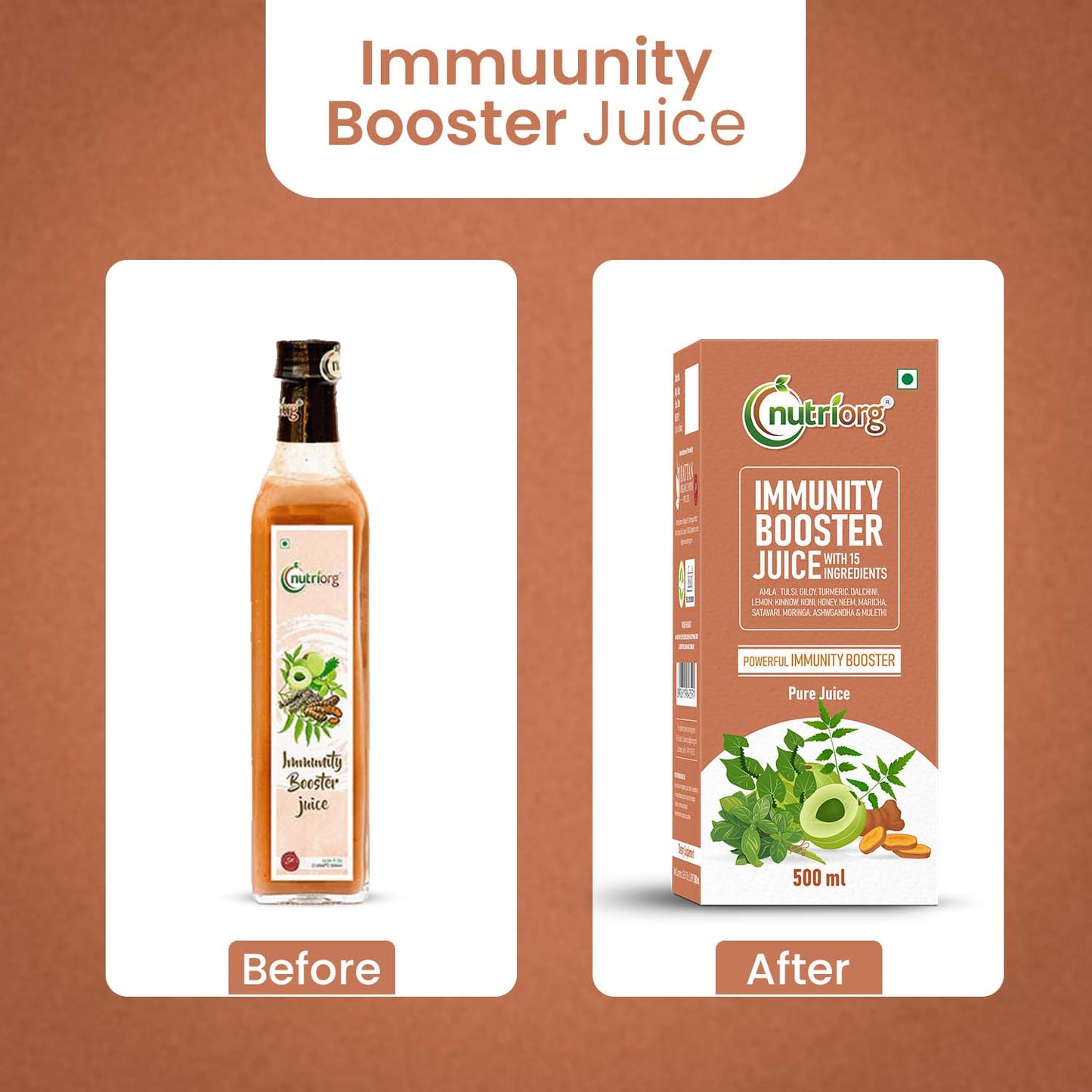 Nutriorg Immunity Booster Juice 500 ml