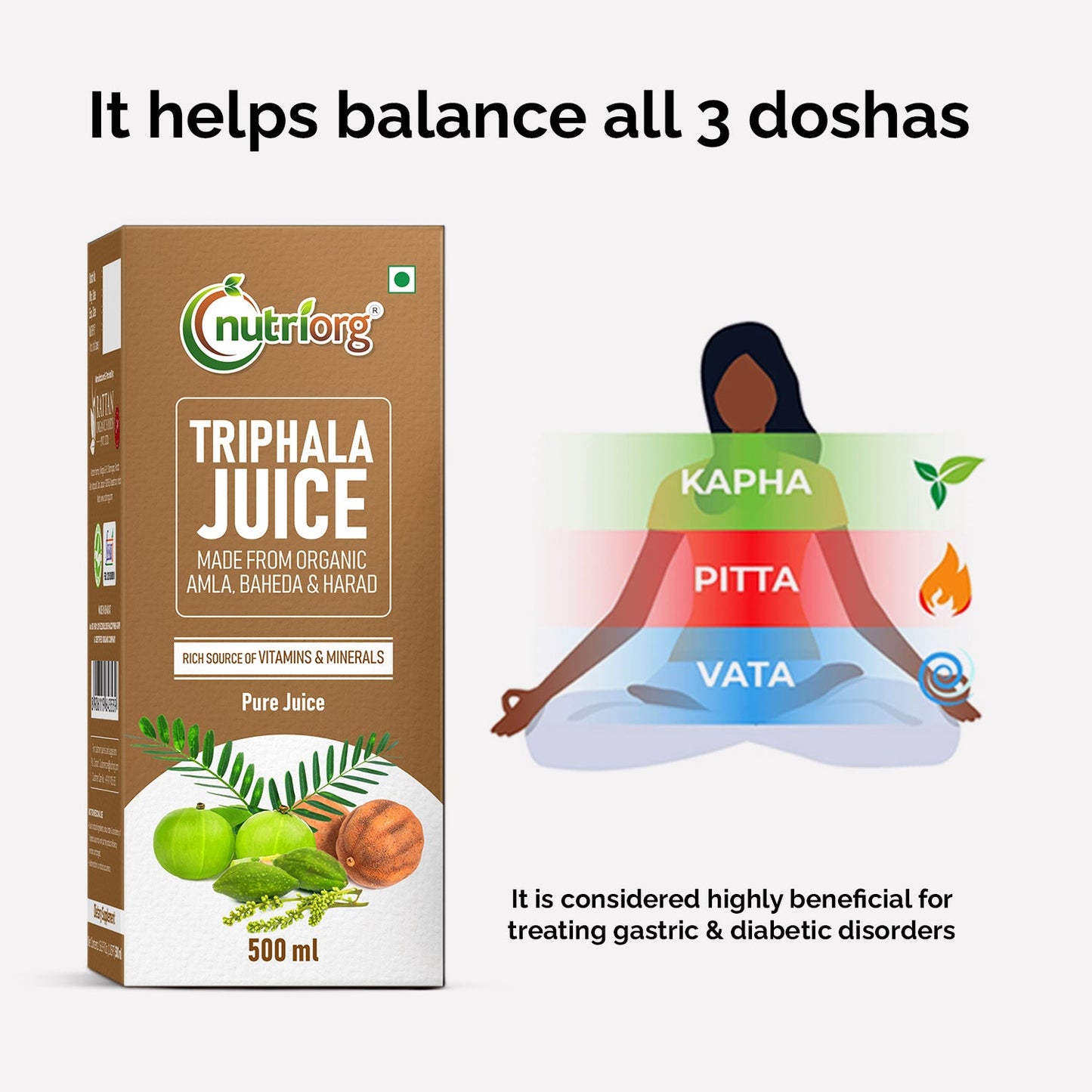 Nutriorg Triphala Juice 500ml