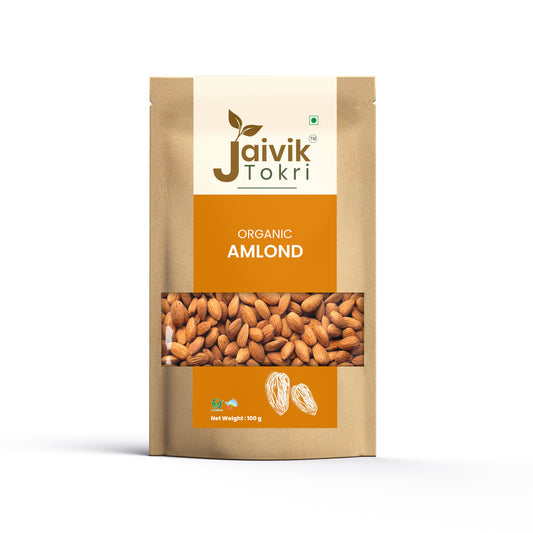 Jaivik Tokri Almonds 100g