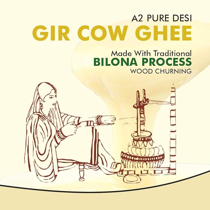 Nutriorg A2 Rich Desi Gir Cow Ghee