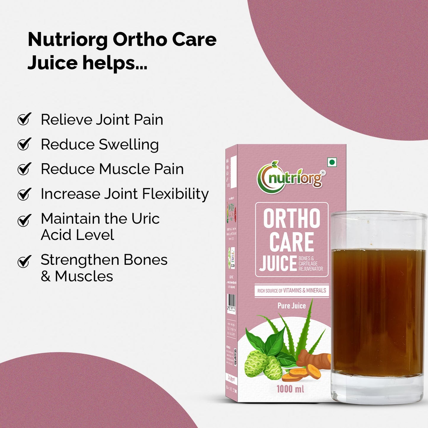 Nutriorg Joint Fit Juice 1000ml