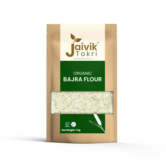 Jaivik Tokri Organic Bajra Pearl Millet Flour 1kg