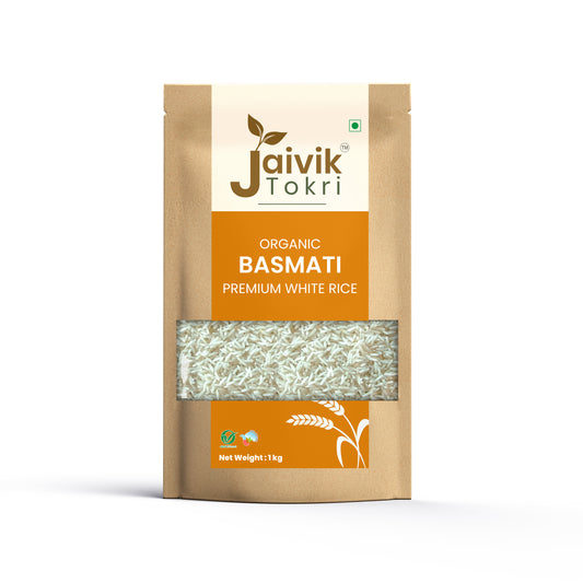 Jaivik Tokri Premium Basmati Rice 1kg