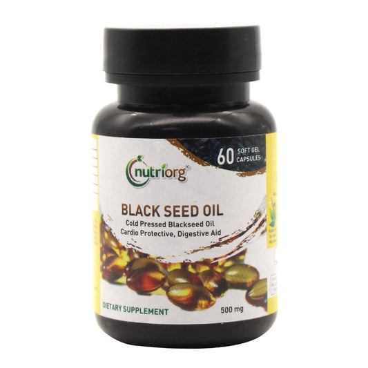 Nutriorg Blackseed oil soft gel 60  Capsule