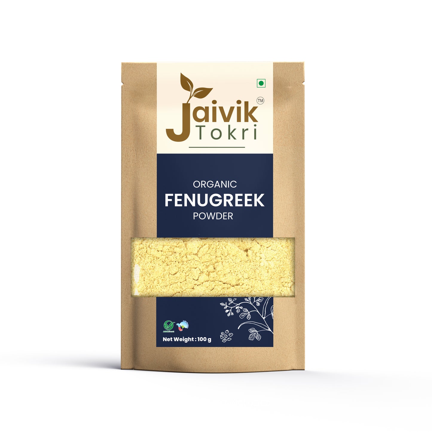 Jaivik Tokri Organic Fenugreek Powder 100g