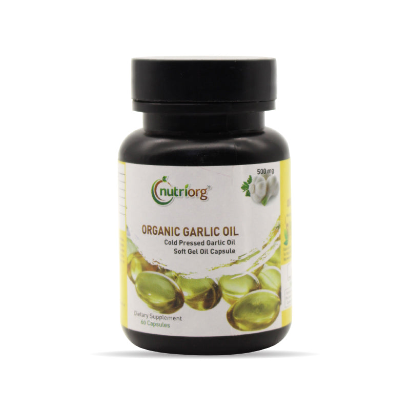 Nutriorg Garlic oil soft gel 60 Capsule