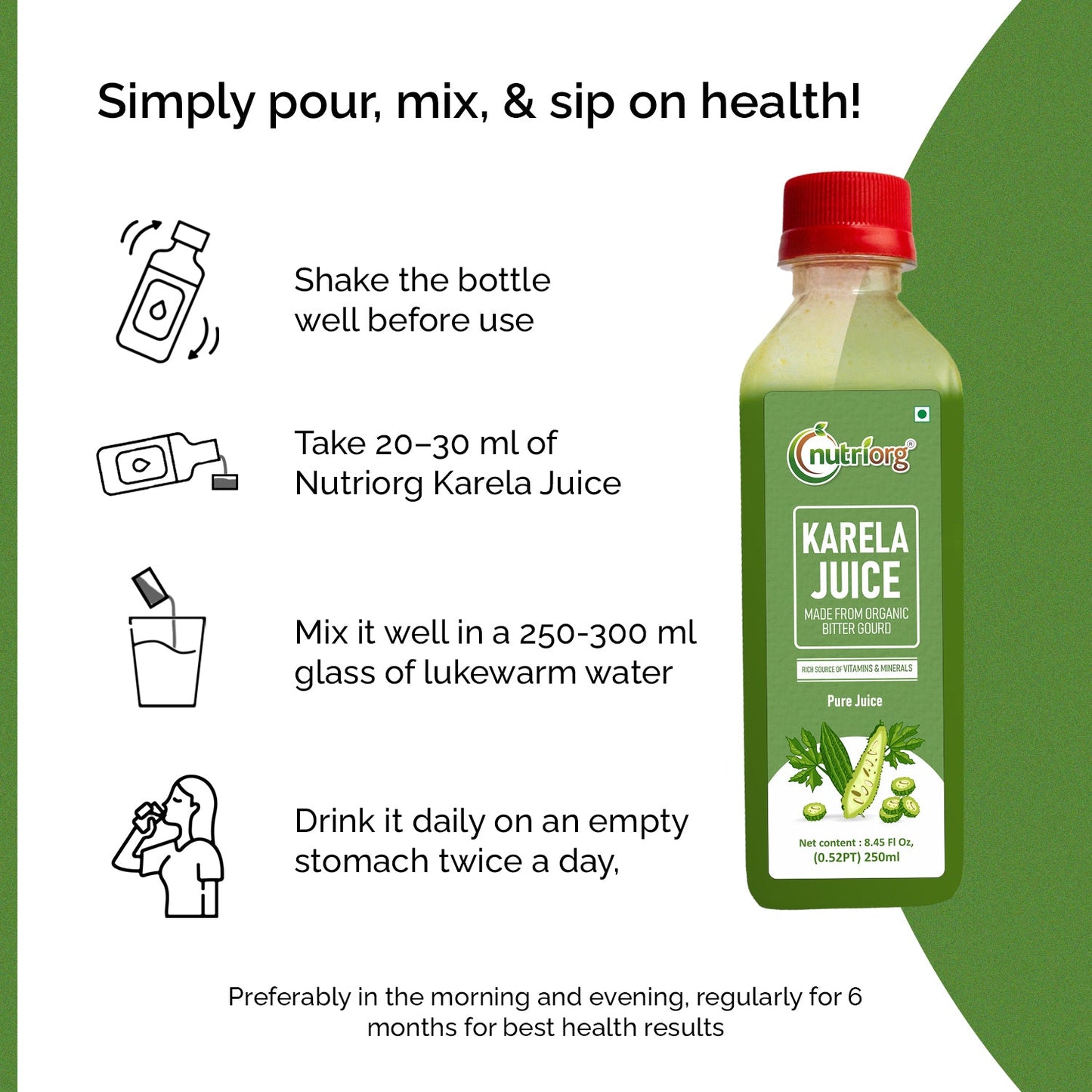 Nutriorg Karela Juice 250ml