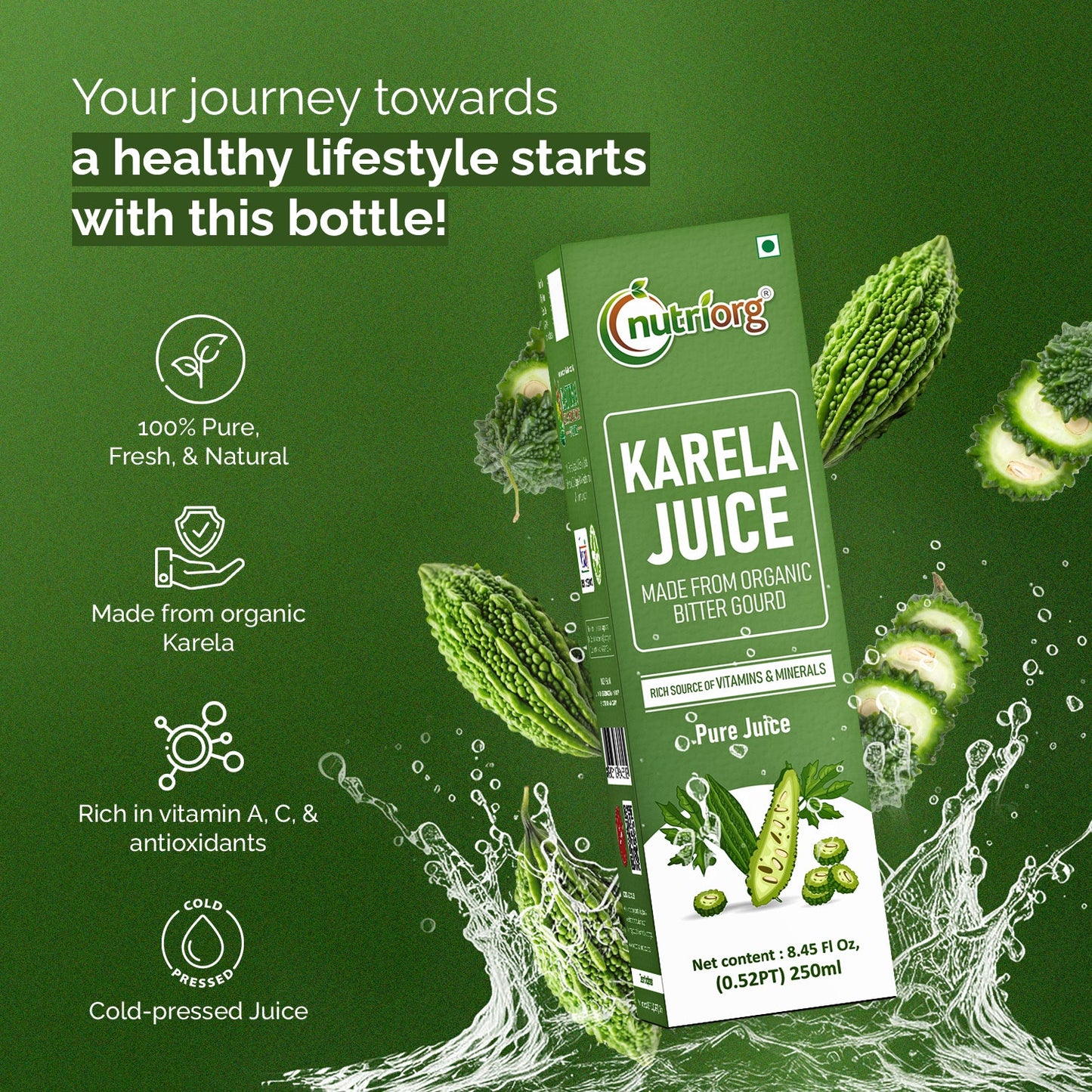 Nutriorg Karela Juice 250ml