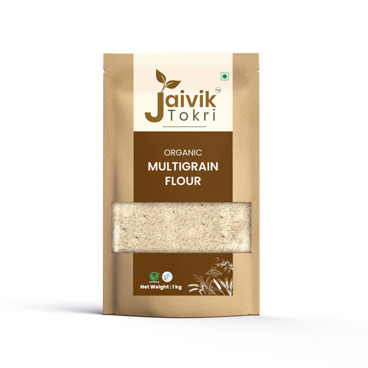 Jaivik Tokri Organic Multigrain Flour 1kg