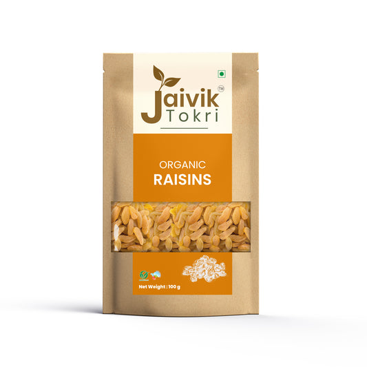 Jaivik Tokri Organic Raisins (Kishmish)