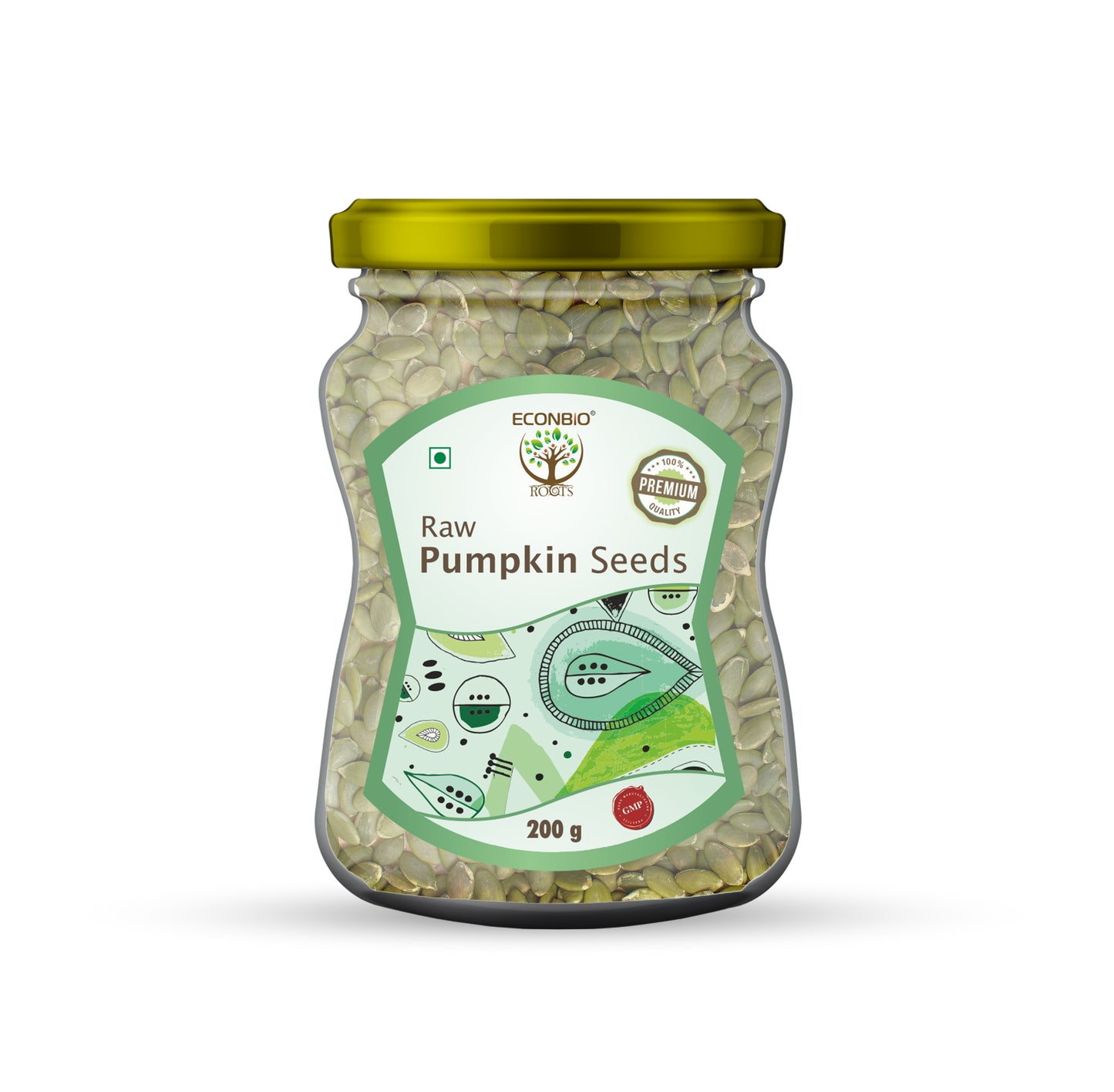 Econbioroots Raw Pumpkin Seeds 200g