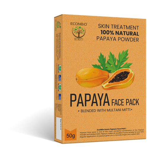 ECONBIO ROOTS 100% Natural Papaya Face Pack 50g