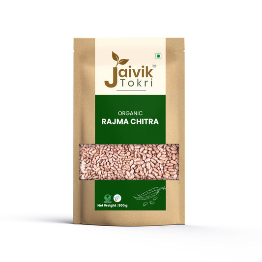 Jaivik tokri Organic Rajma Chitra