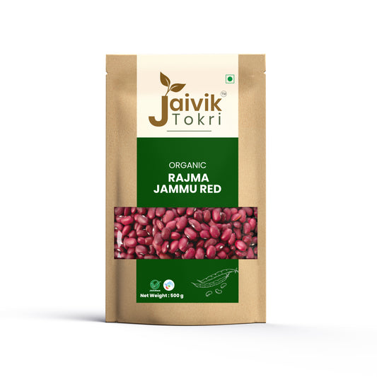 Jaivik Tokri Organic Rajma Jammu (Red)