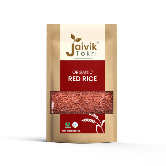 jaivik Tokri Organic Red Rice 1kg