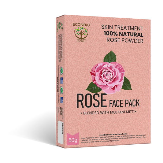 ECONBIO ROOTS 100% Natural Rose Face Pack 50g