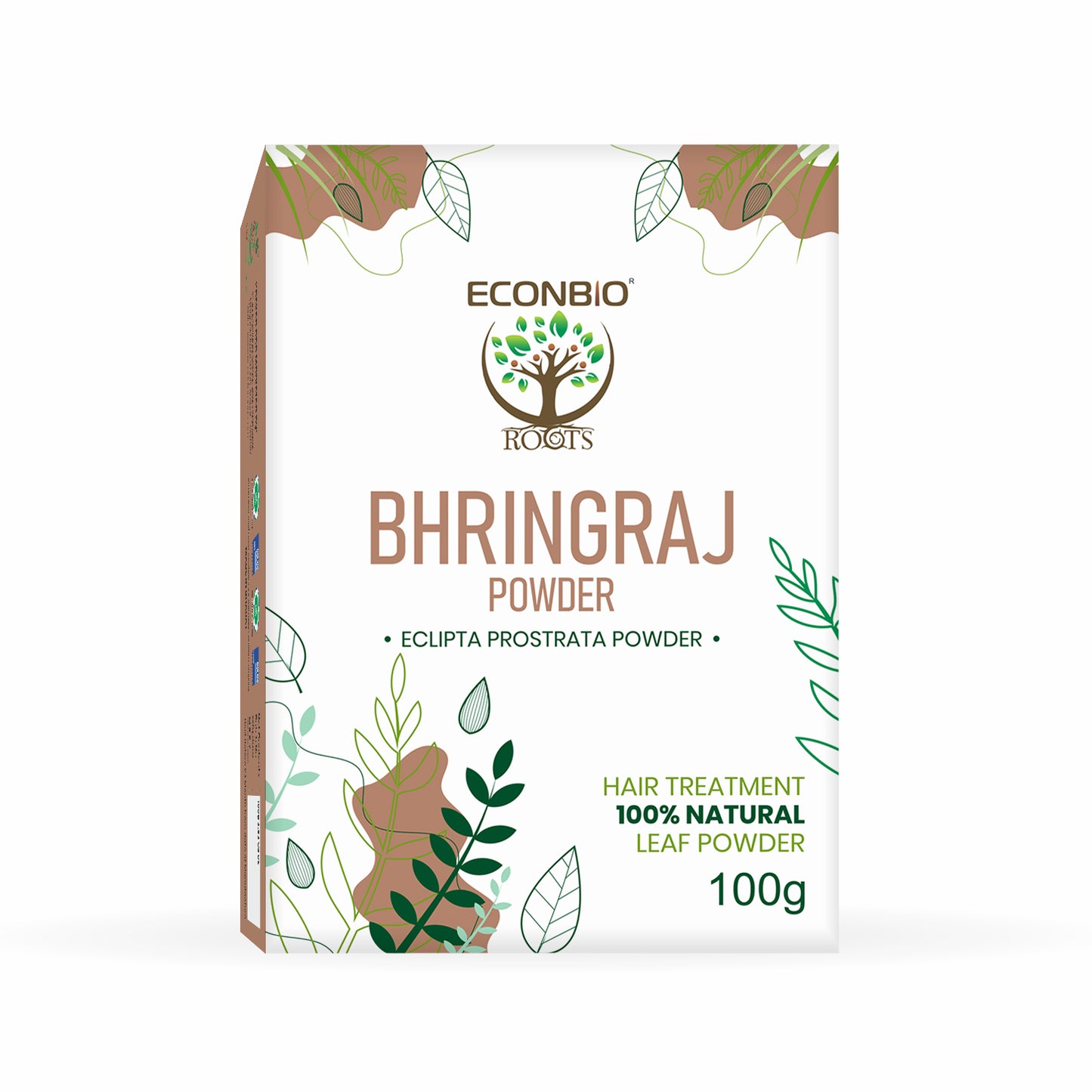 ECONBIO ROOTS 100% Natural Bhringraj Powder 100g