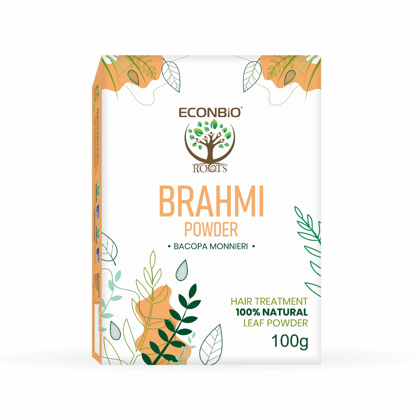 ECONBIO ROOTS 100% Natural Brahmi Powder 100g