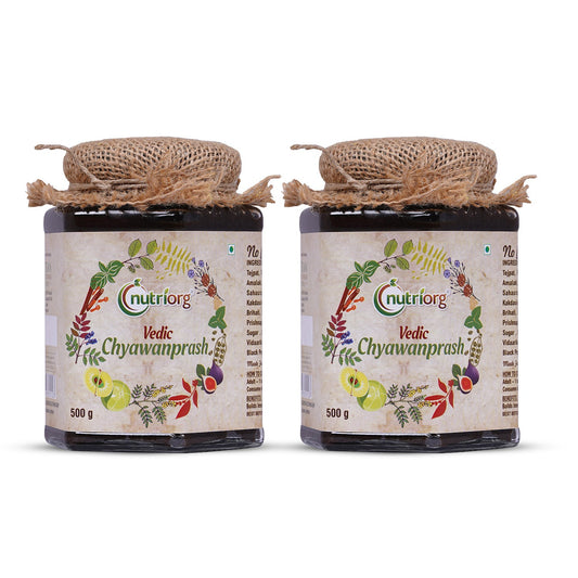 Nutriorg Vedic Chyawanprash 1000gm (Pack of 2*500gm)