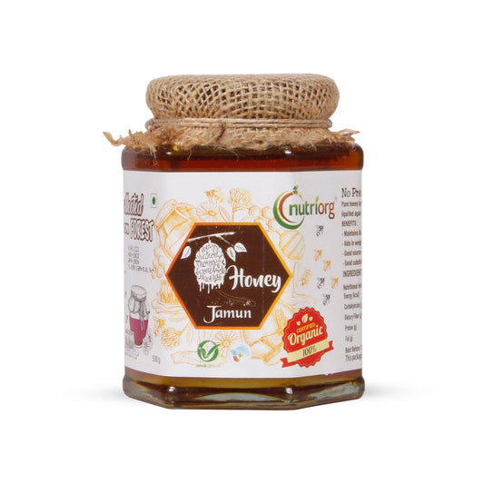 Nutriorg Certified Organic Honey with Jamun Flavor