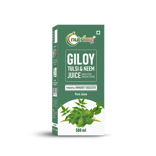 Nutriorg Giloy with Neem Tulsi Juice 500 ml