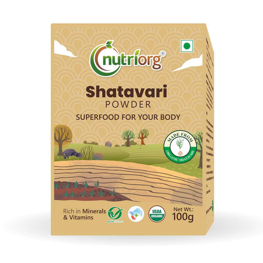 Nutriorg Certified Organic Shatavari Powder 100g