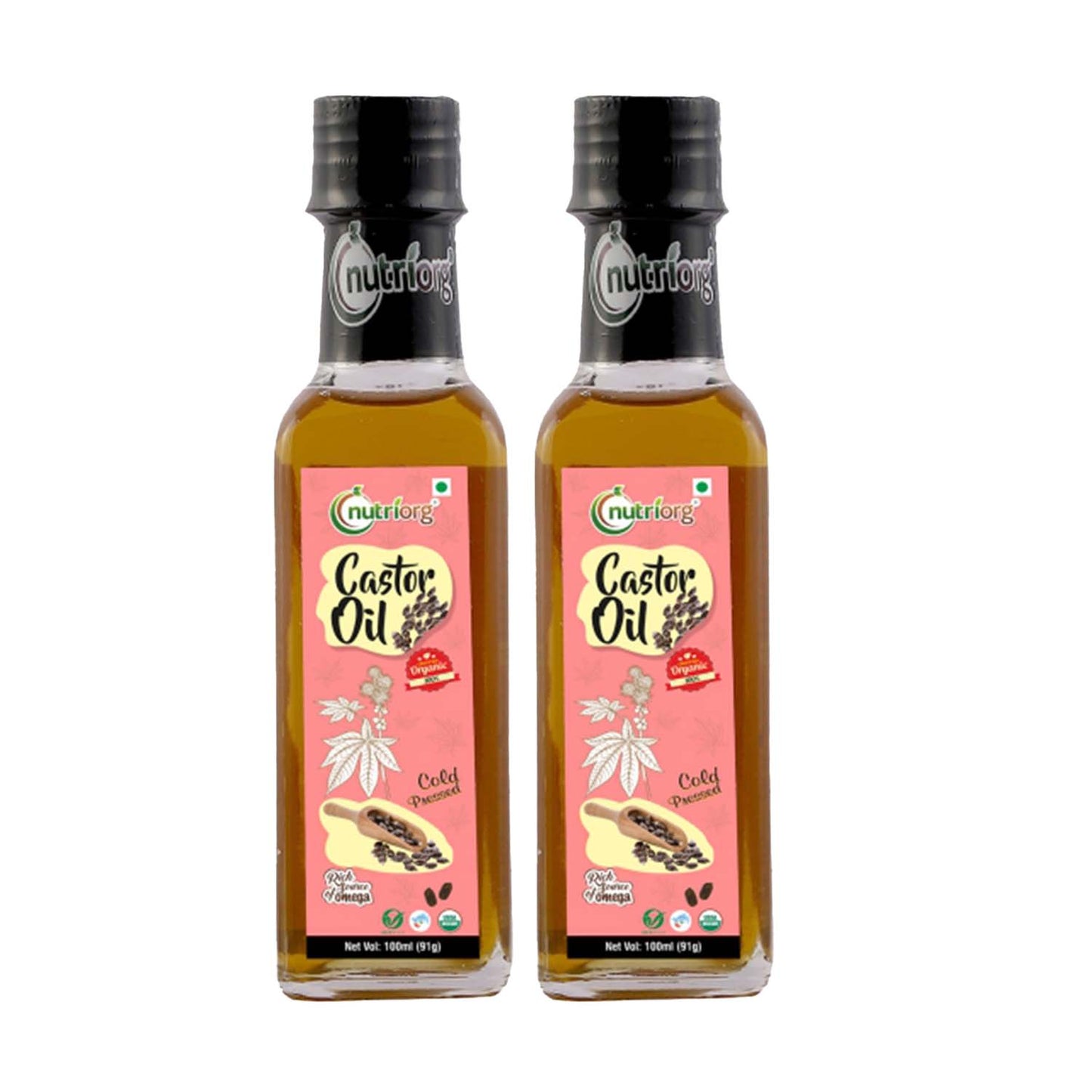 Nutriorg Certified Organic Castor Oil