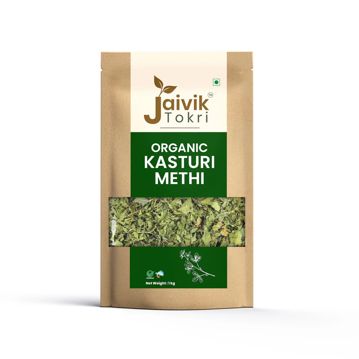 Jaivik Tokri Organic Kasturi Methi 50g