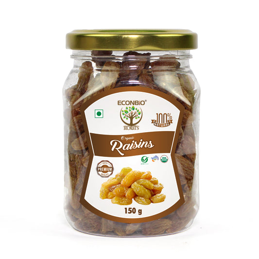 Econbioroots Certified Orgainc Raisins 150g