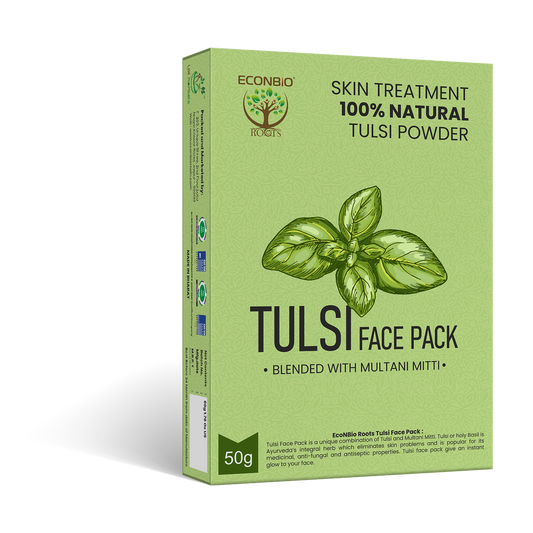 ECONBIO ROOTS 100% Natural Tulsi Face Pack 50g